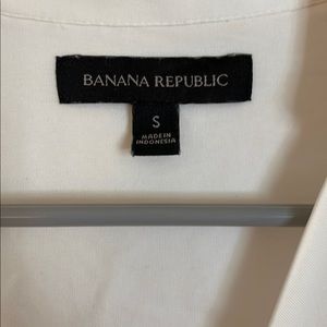 Banana Republic White Blouse